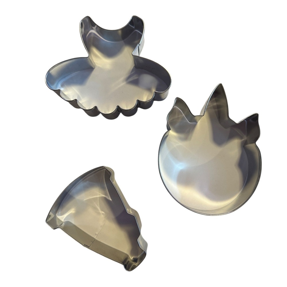 Ann Clark Cookie Cutters Ballet Dress Unicorn Party Treat Baking‎ Set USA